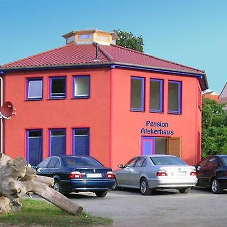 Pension Atelierhaus Am Schmetterlingspark Sassnitz Esterno foto