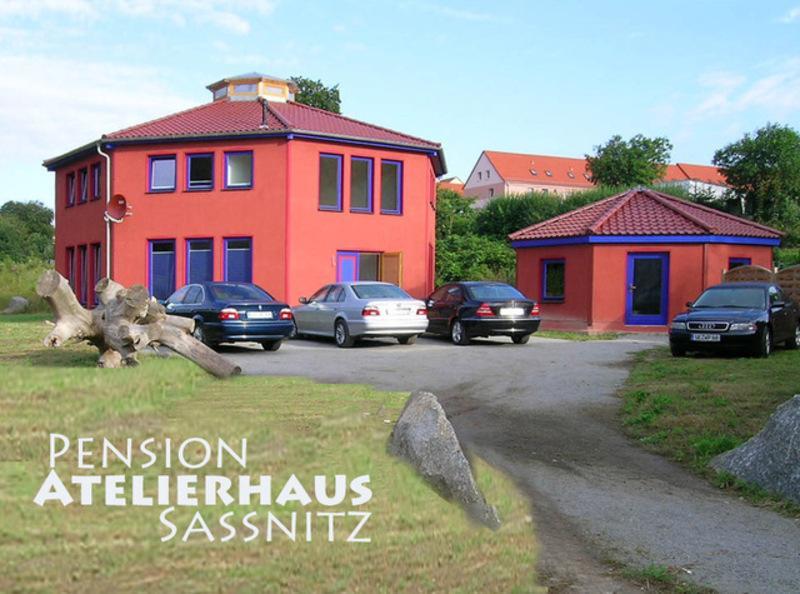 Pension Atelierhaus Am Schmetterlingspark Sassnitz Esterno foto